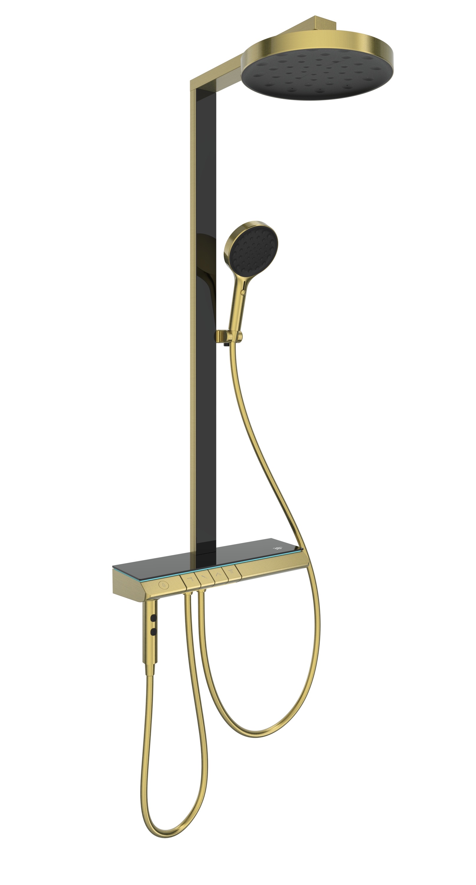 P704310 Brushed PVD zirconium gold